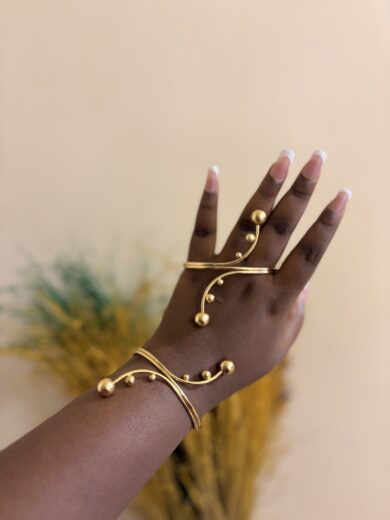 GOLD PLATED BANGLES - 8