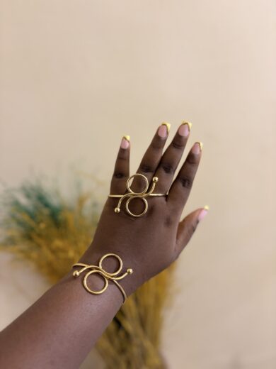 GOLD PLATED BANGLES - 16